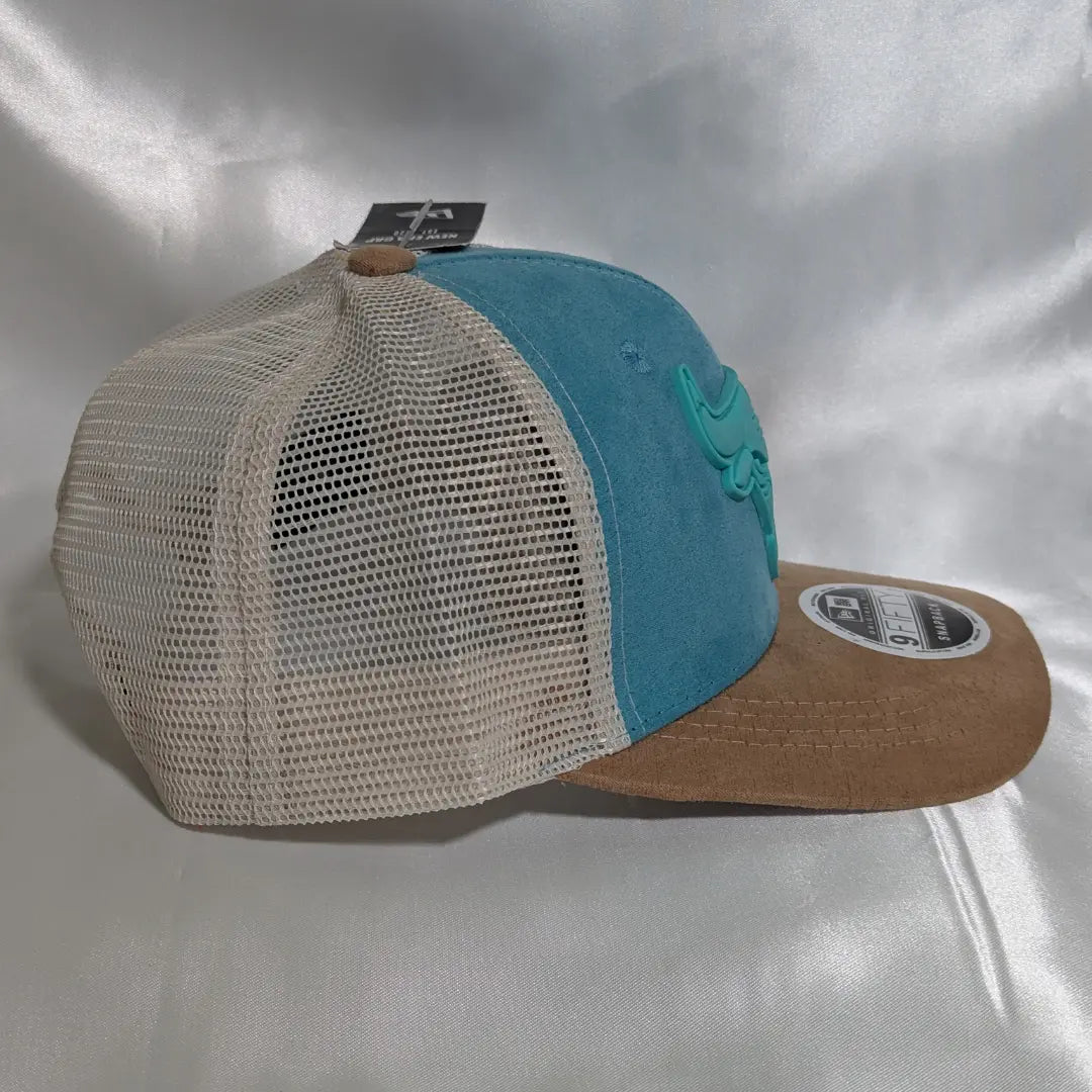 Gorra visera curva diseño NBA Chicago Bulls Bicolor con malla