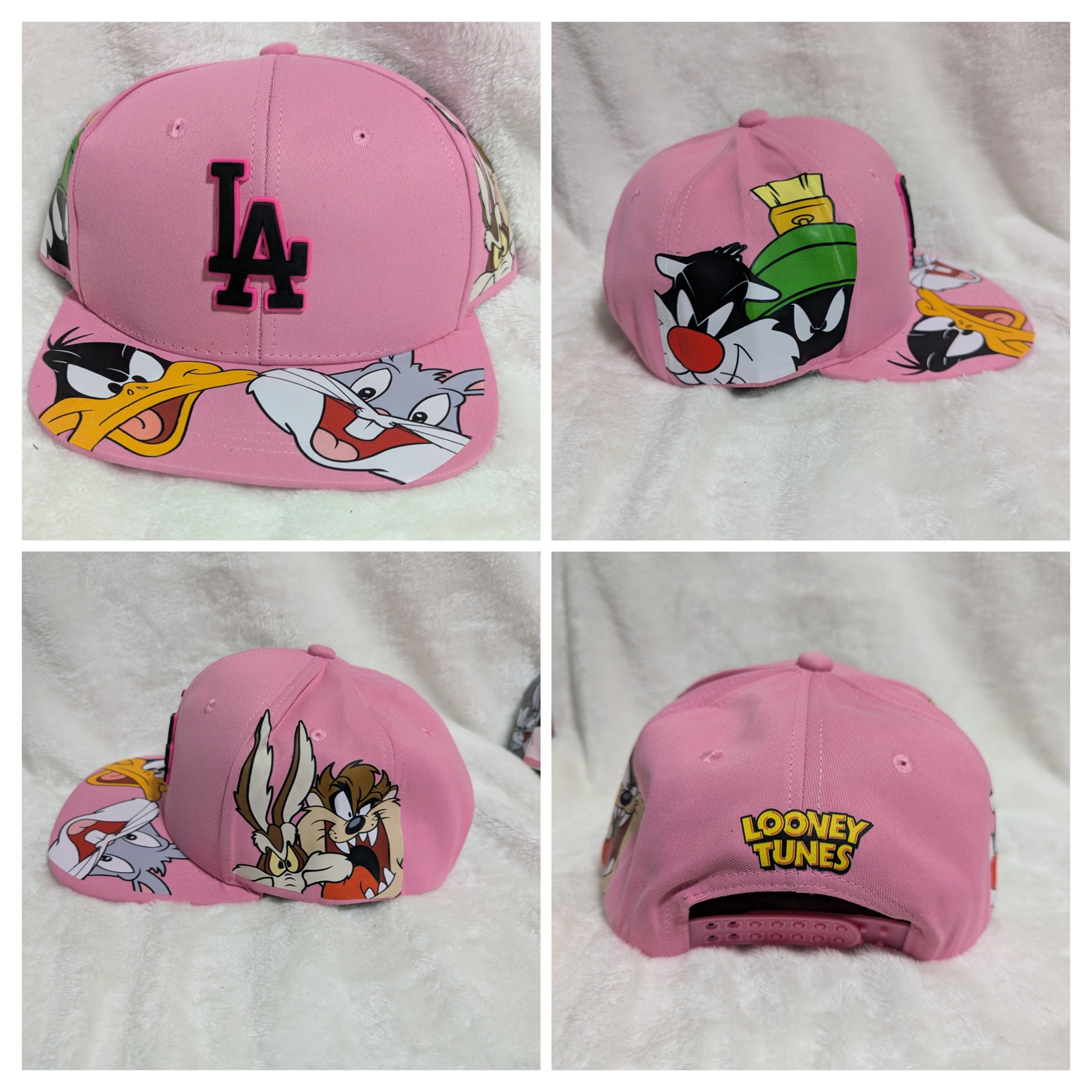 Gorra visera plana diseño MLB LA Dodgers animado
