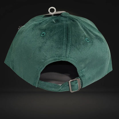 Gorra Chicago Bulls | NBA Clásico | Snapback Visera Curva Terciopelo Verde
