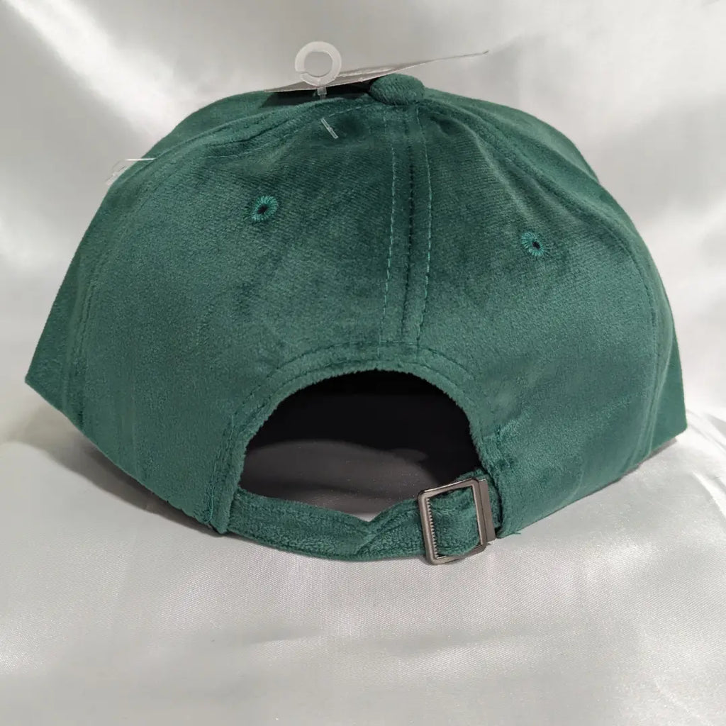 Gorra Chicago Bulls | NBA Clásico | Snapback Visera Curva Terciopelo Verde