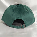 Gorra Chicago Bulls | NBA Clásico | Snapback Visera Curva Terciopelo Verde