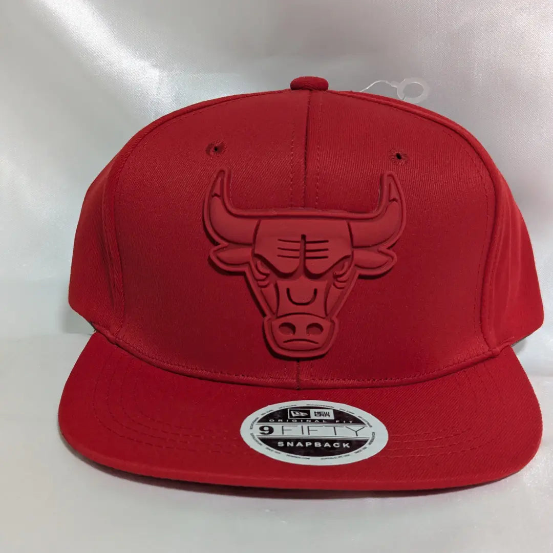 Gorra visera plana diseño NBA Chicago Bulls Rojo