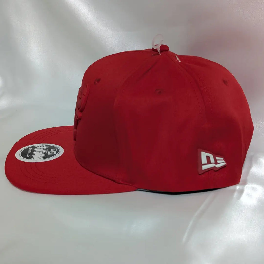 Gorra Chicago Bulls | NBA Clásico | Snapback Visera plana Rojo