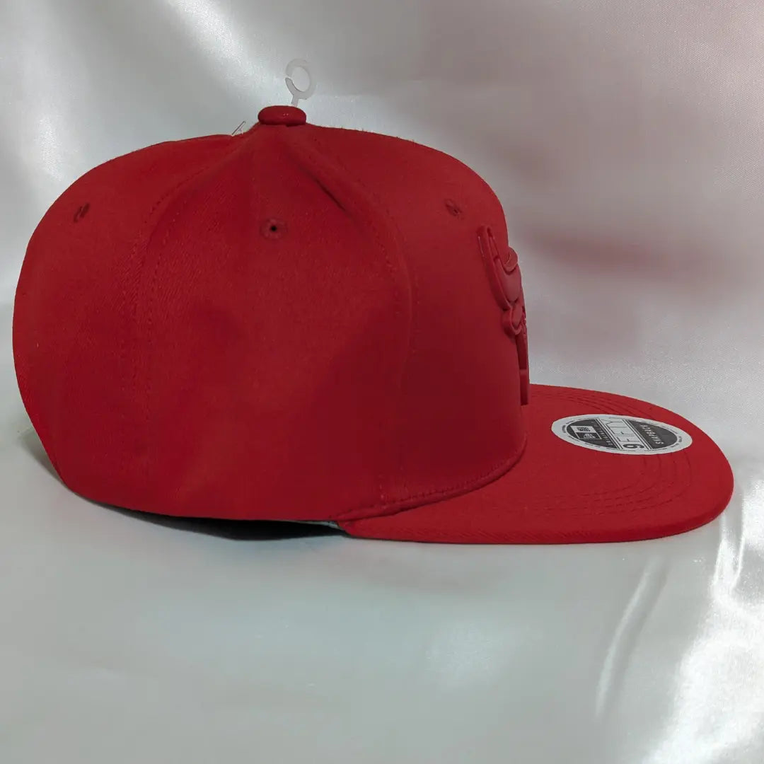 Gorra visera plana diseño NBA Chicago Bulls Rojo