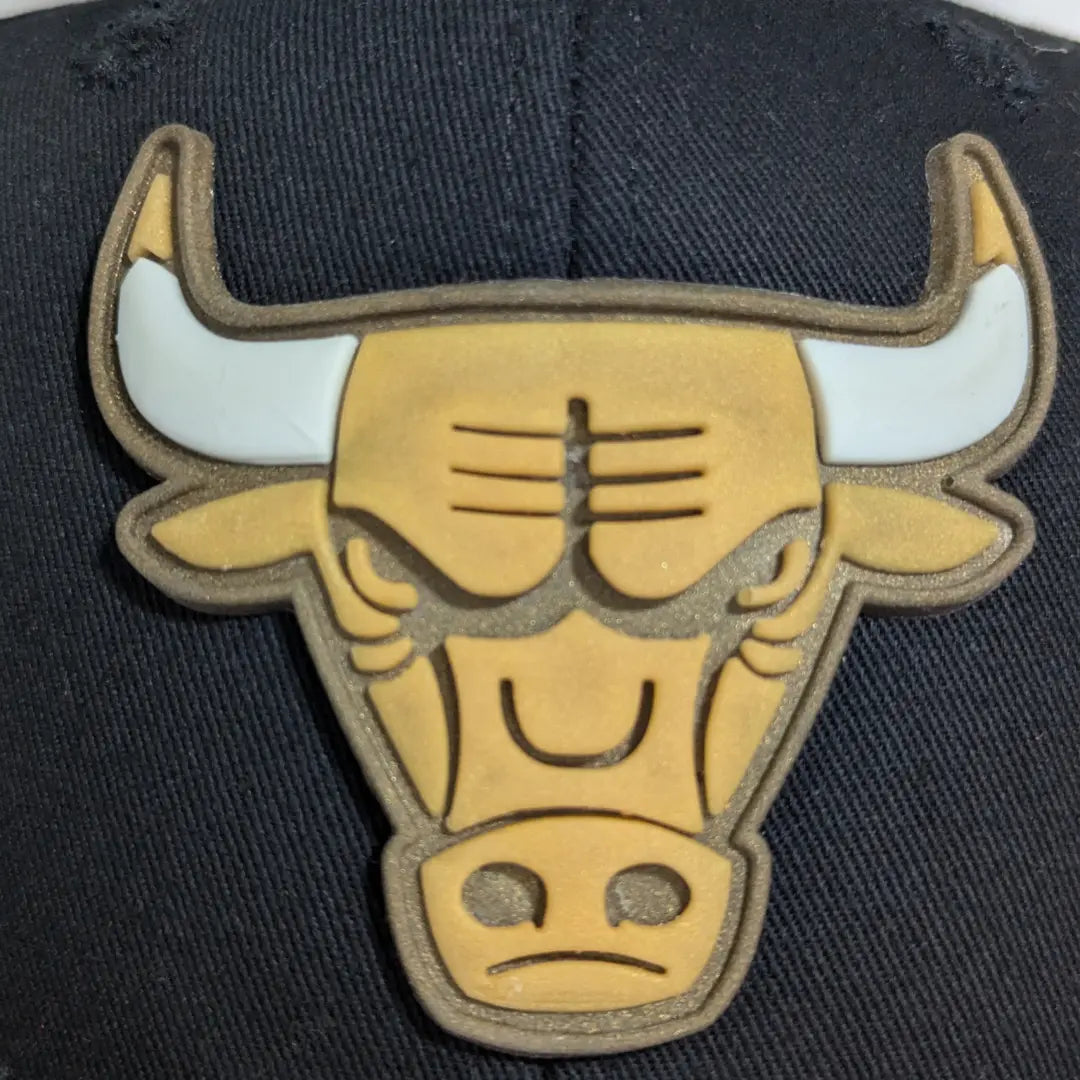 Gorra visera plana diseño NBA Chicago Bulls Negro/Café