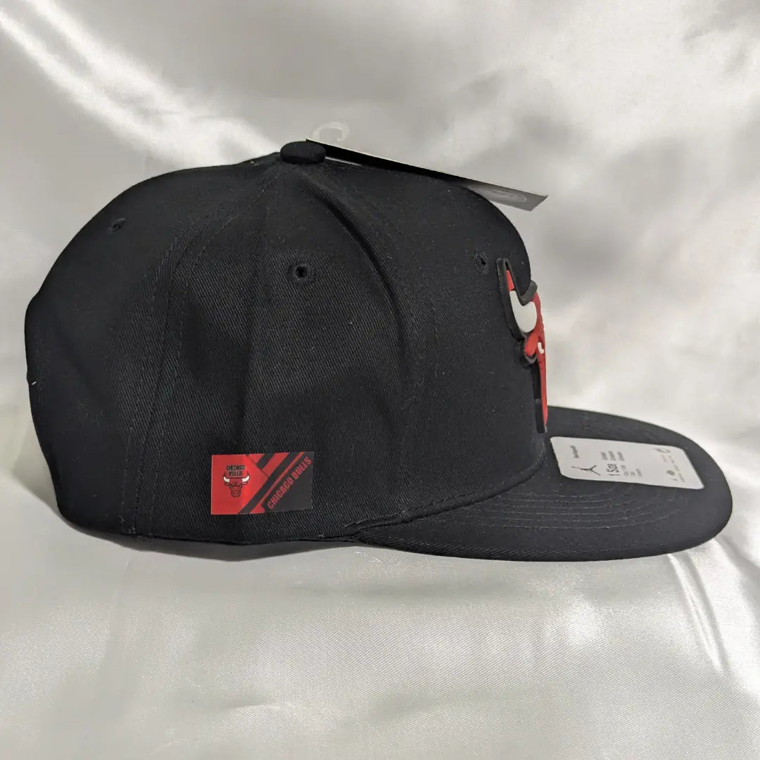 Gorra visera plana diseño NBA Chicago Bulls Negro