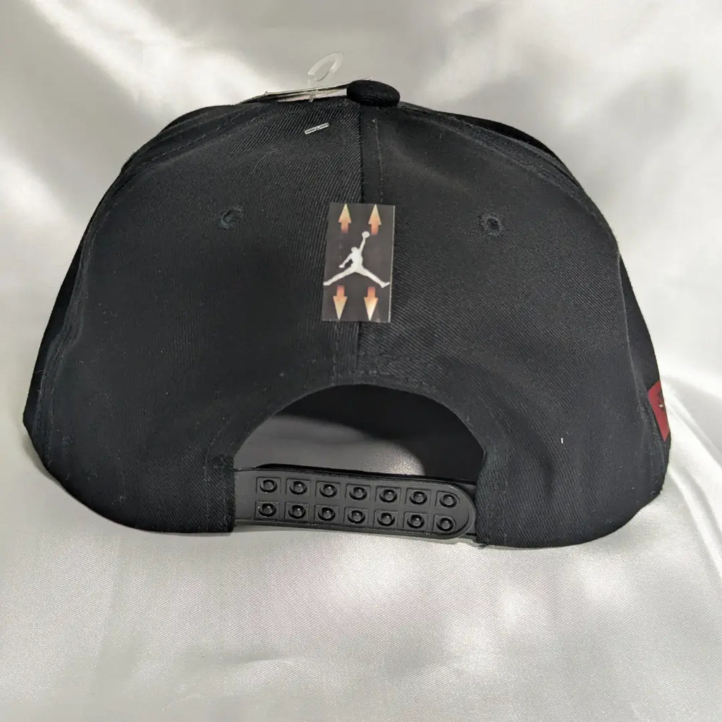Gorra Chicago Bulls | NBA Clásico | Snapback Visera plana Negro