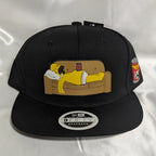 Gorra Homero Simpson | Diseño Animado Exclusivo | Visera Plana Snapback