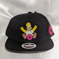 Gorra Homero Simpson | Diseño Animado Exclusivo | Visera Plana Snapback