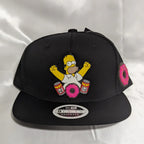 Gorra Homero Simpson | Diseño Animado Exclusivo | Visera Plana Snapback