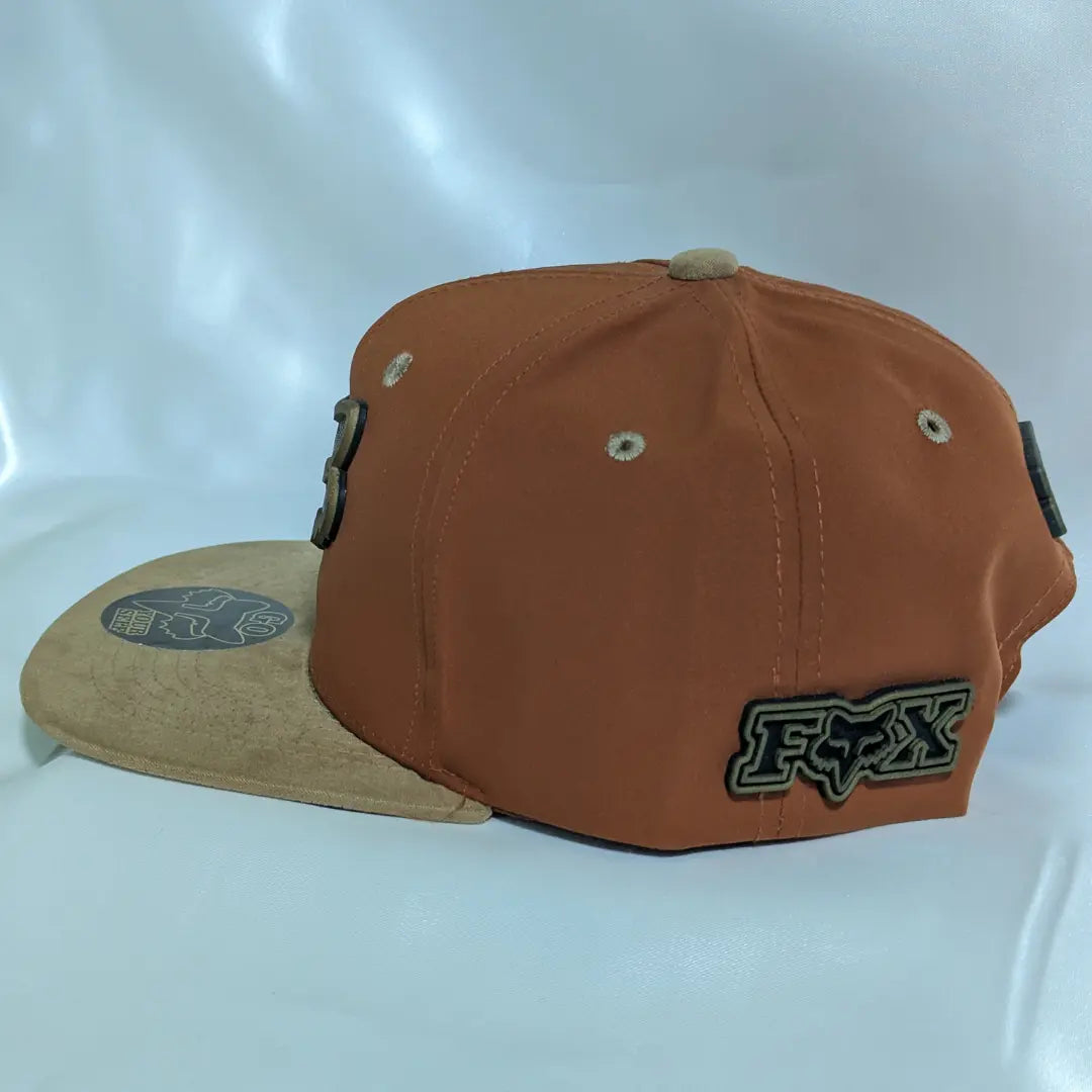 Gorra visera plana diseño Fox bicolor y ajustable