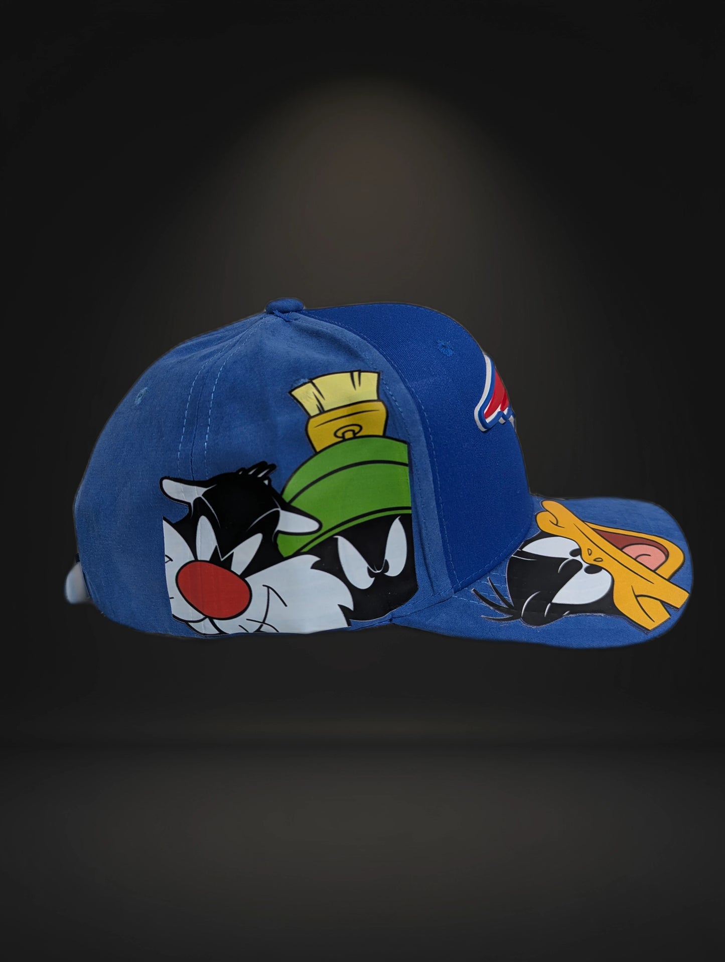 Gorra visera plana NFL New England Patriots diseño animado