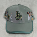 Gorra visera curva MLB LA Dodgers diseño dibujos animados