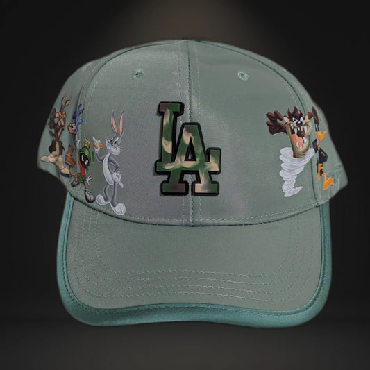 Gorra LA Dodgers | Diseño Animado | Snapback Visera Curva
