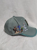 Gorra visera curva MLB LA Dodgers diseño dibujos animados