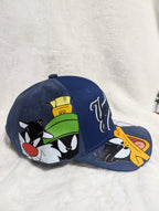 Gorra visera curva Yankees MLB diseño dibujos animados unitalla