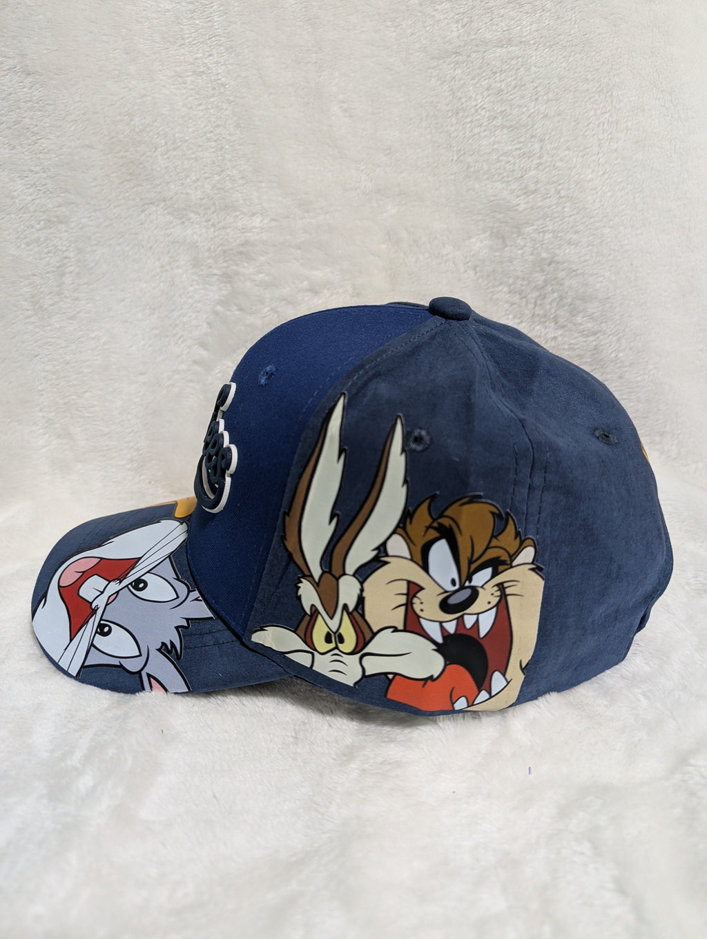 Gorra visera curva Yankees MLB diseño dibujos animados unitalla