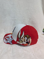 Gorra visera curva Washington Nationals MLB diseño dibujos animados
