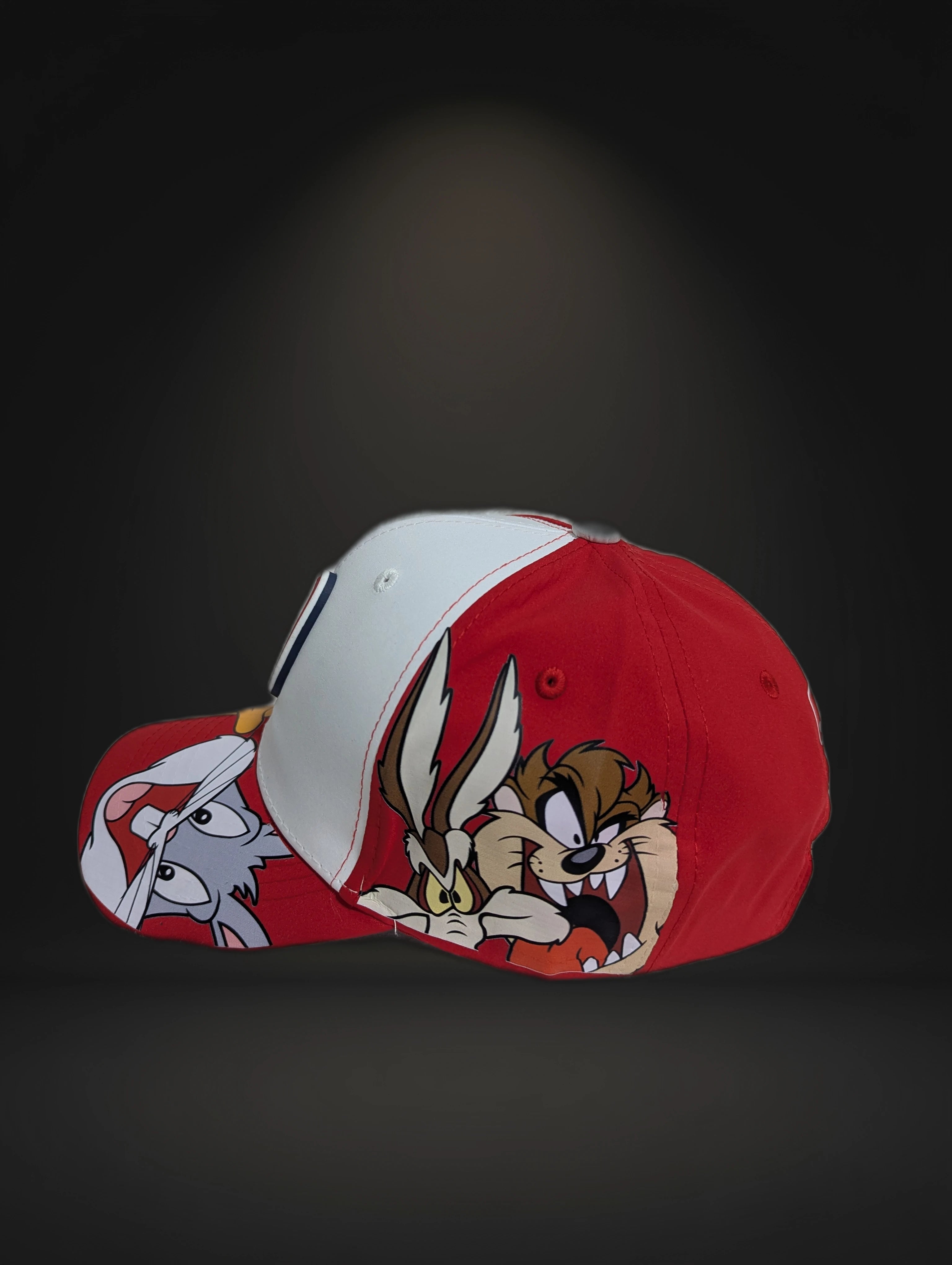 Gorra visera curva Washington Nationals MLB diseño dibujos animados