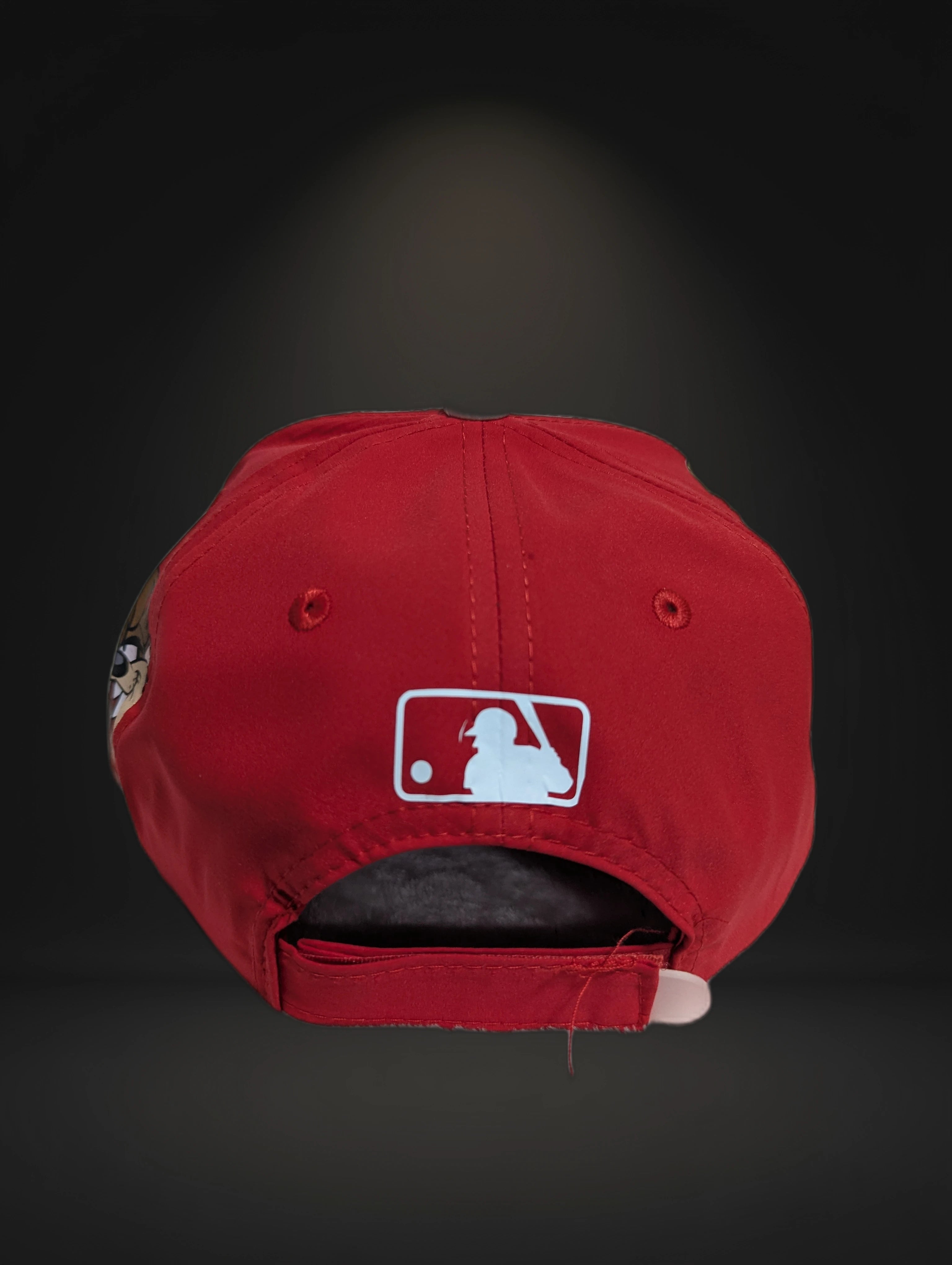Gorra visera curva Washington Nationals MLB diseño dibujos animados