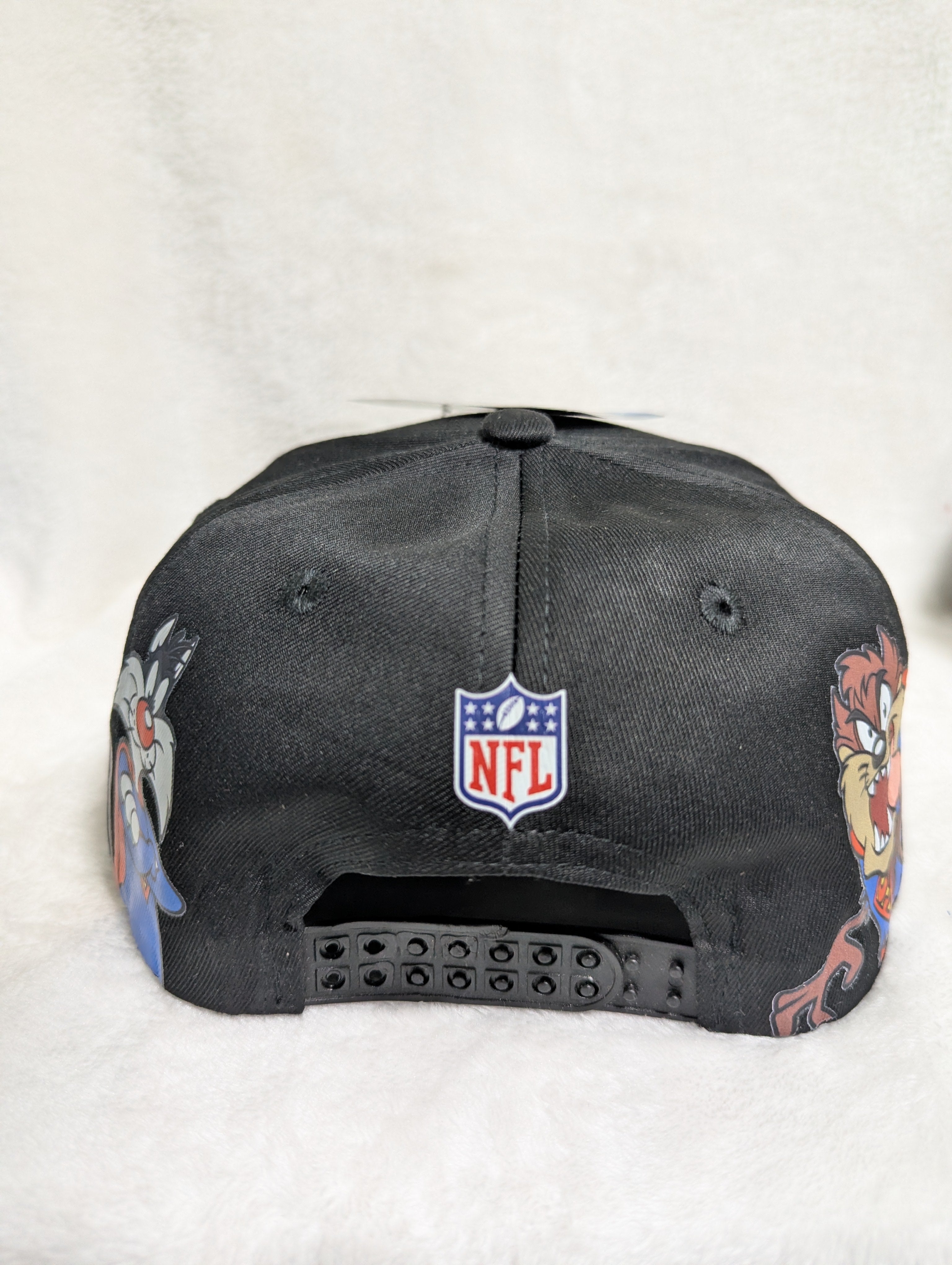 Gorra visera plana diseño NFL Steelers animado