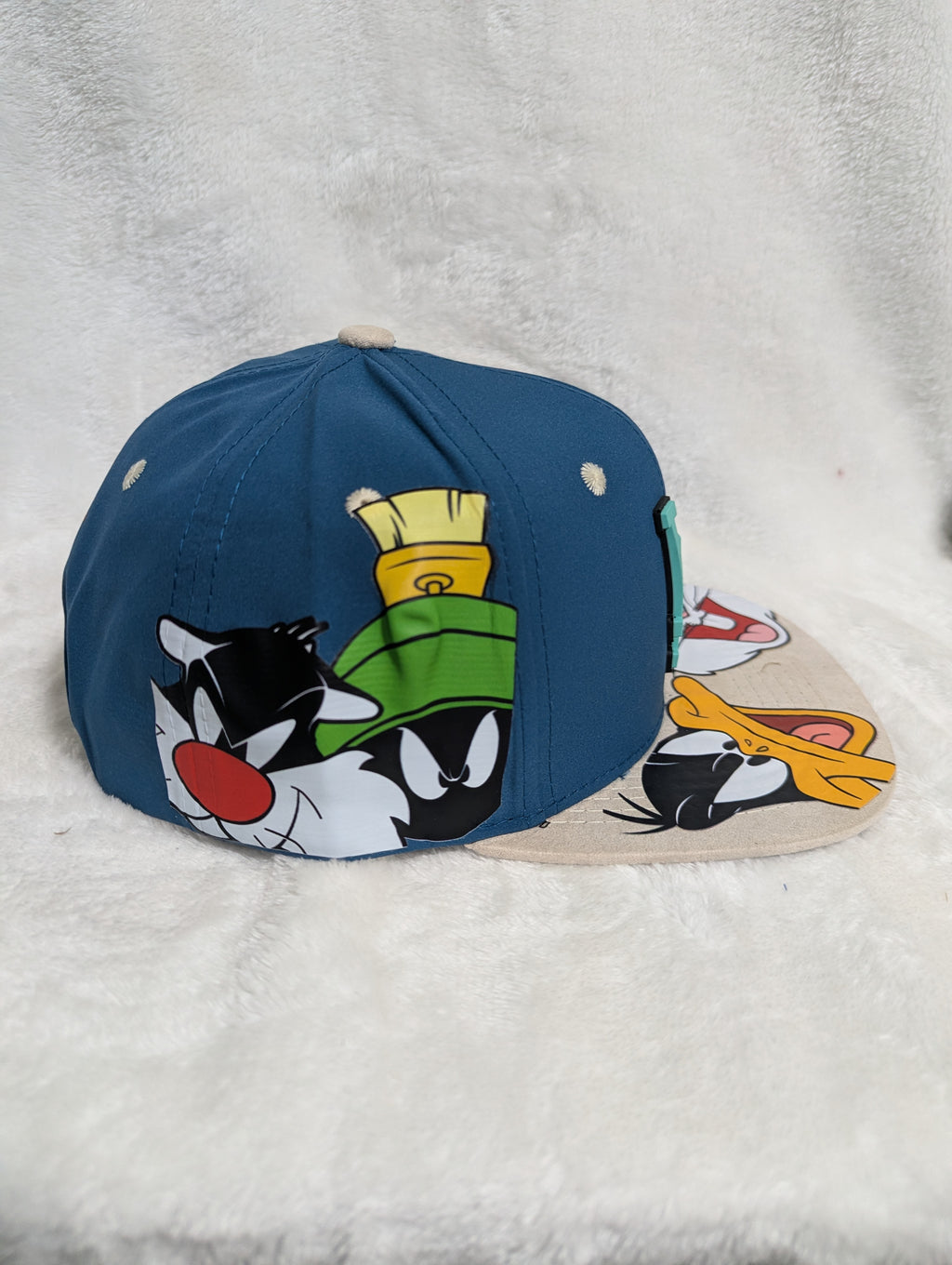 Gorra visera plana diseño MLB LA Dodgers animado