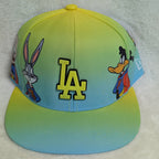 Gorra visera plana diseño MLB LA Dodgers animado
