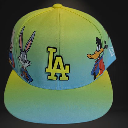 Gorra LA Dodgers | Diseño Animado | Snapback Visera Plana