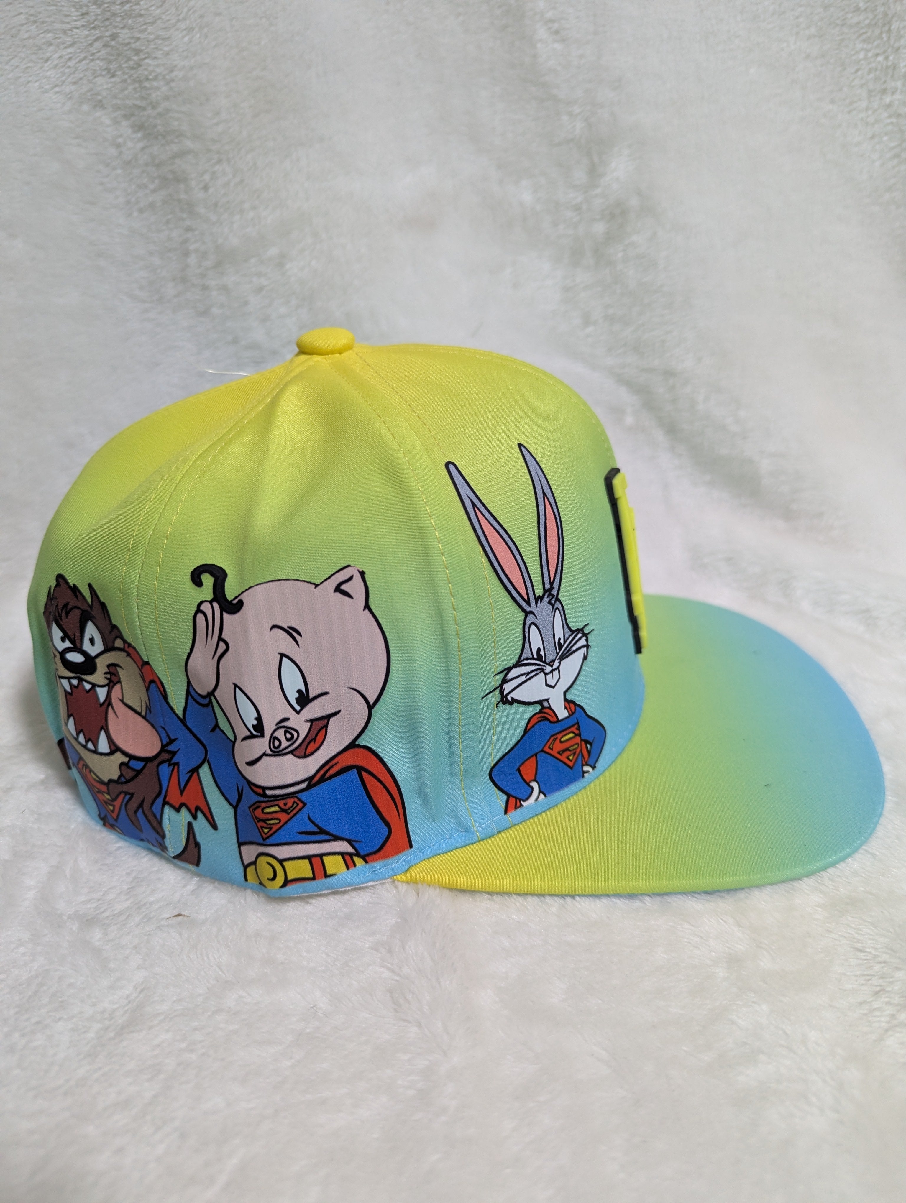 Gorra visera plana diseño MLB LA Dodgers animado