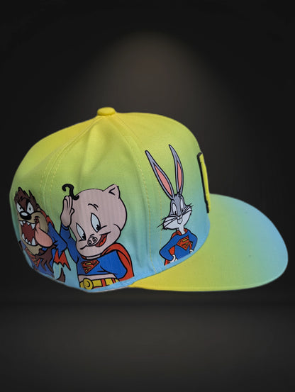 Gorra LA Dodgers | Diseño Animado | Snapback Visera Plana
