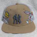 Gorra visera plana diseño MLB NY Yankees animado