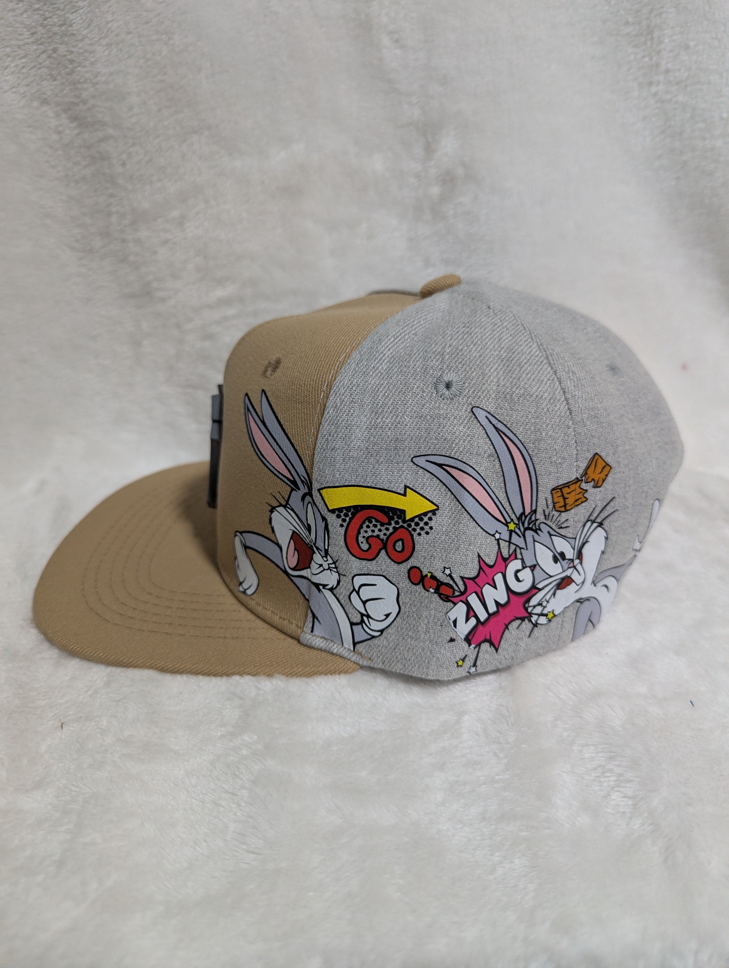 Gorra visera plana diseño MLB NY Yankees animado