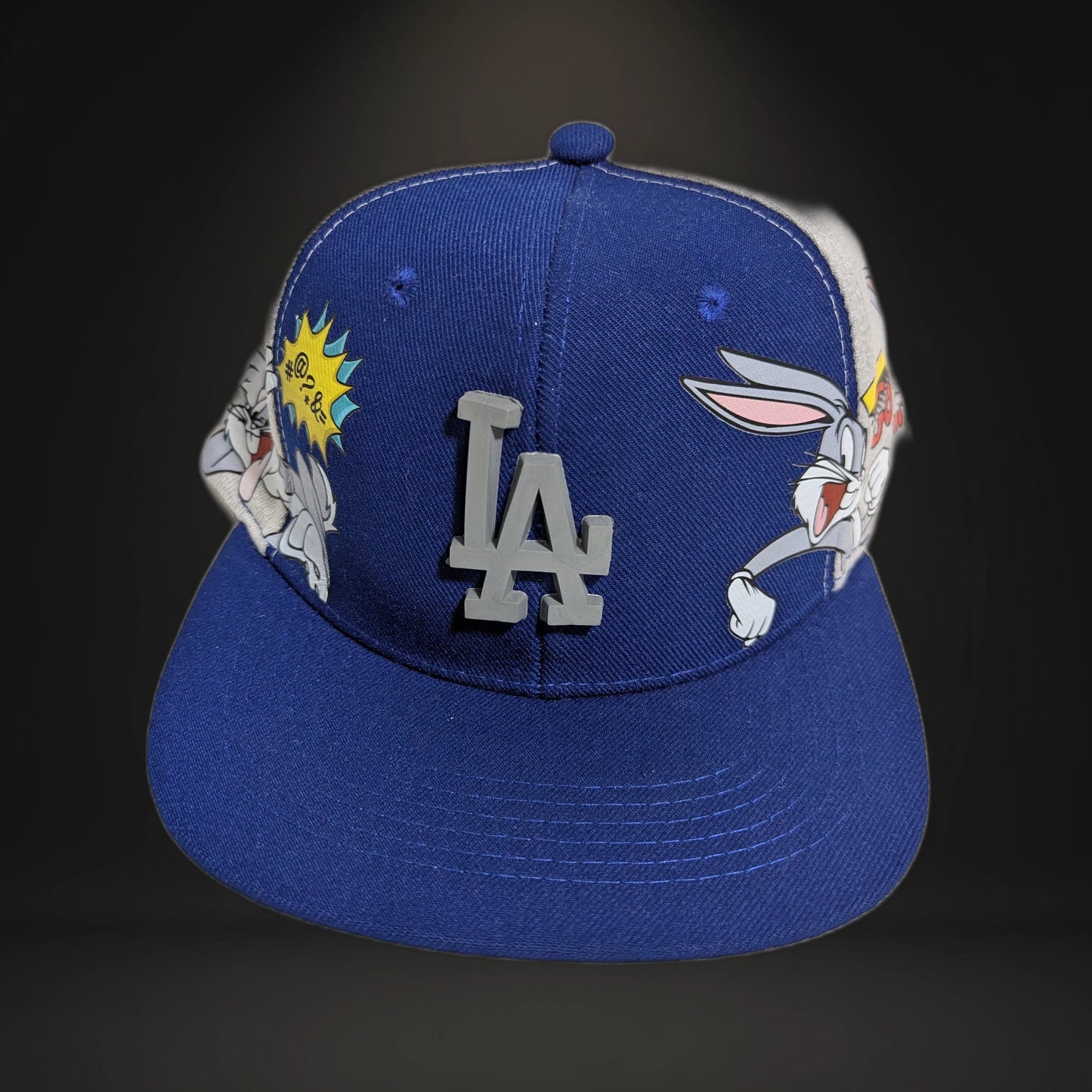 Gorra LA Dodgers | Diseño Animado | Snapback Visera Plana