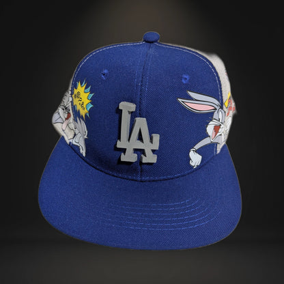 Gorra LA Dodgers | Diseño Animado | Snapback Visera Plana