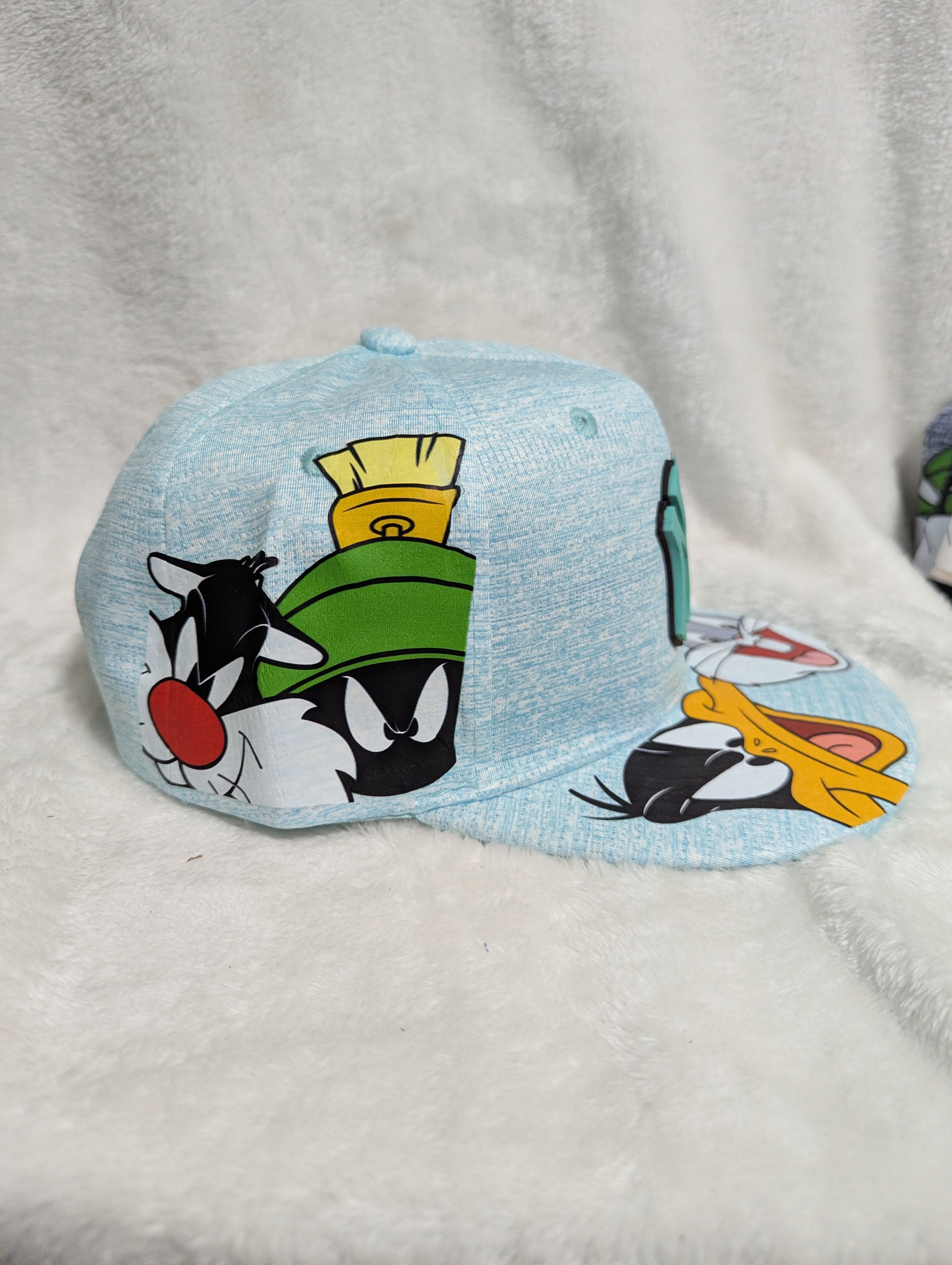 Gorra visera plana diseño MLB NY Yankees animado