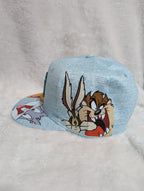 Gorra visera plana diseño MLB NY Yankees animado