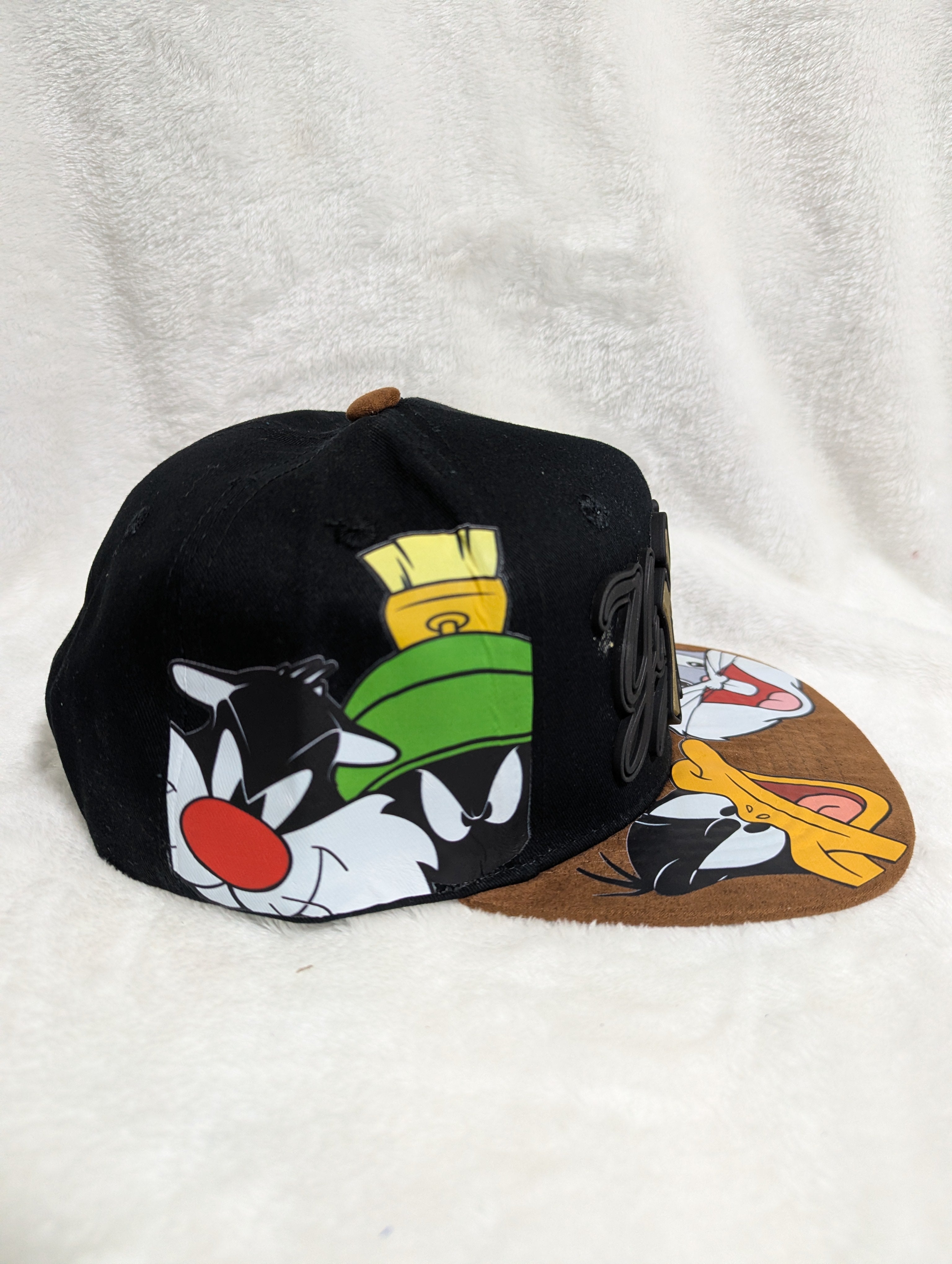 Gorra visera plana diseño MLB NY Yankees animado