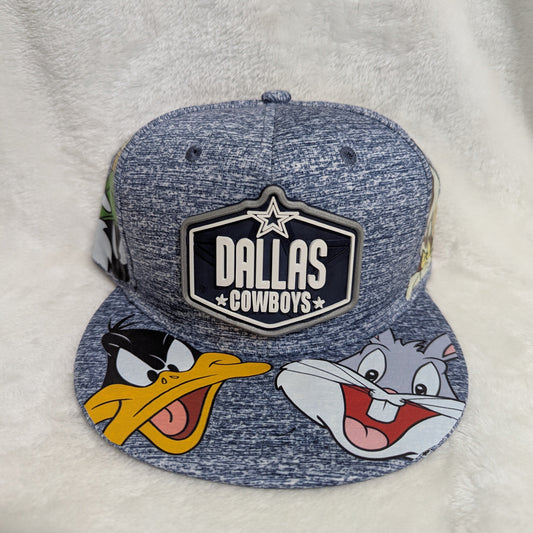 Gorra Dallas Cowboys | NFL Diseño Animado | Visera Plana Snapback