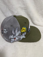 Gorra visera plana diseño NFL Philadelphia Eagles animado