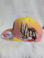 Gorra visera plana diseño MLB NY Yankees animado