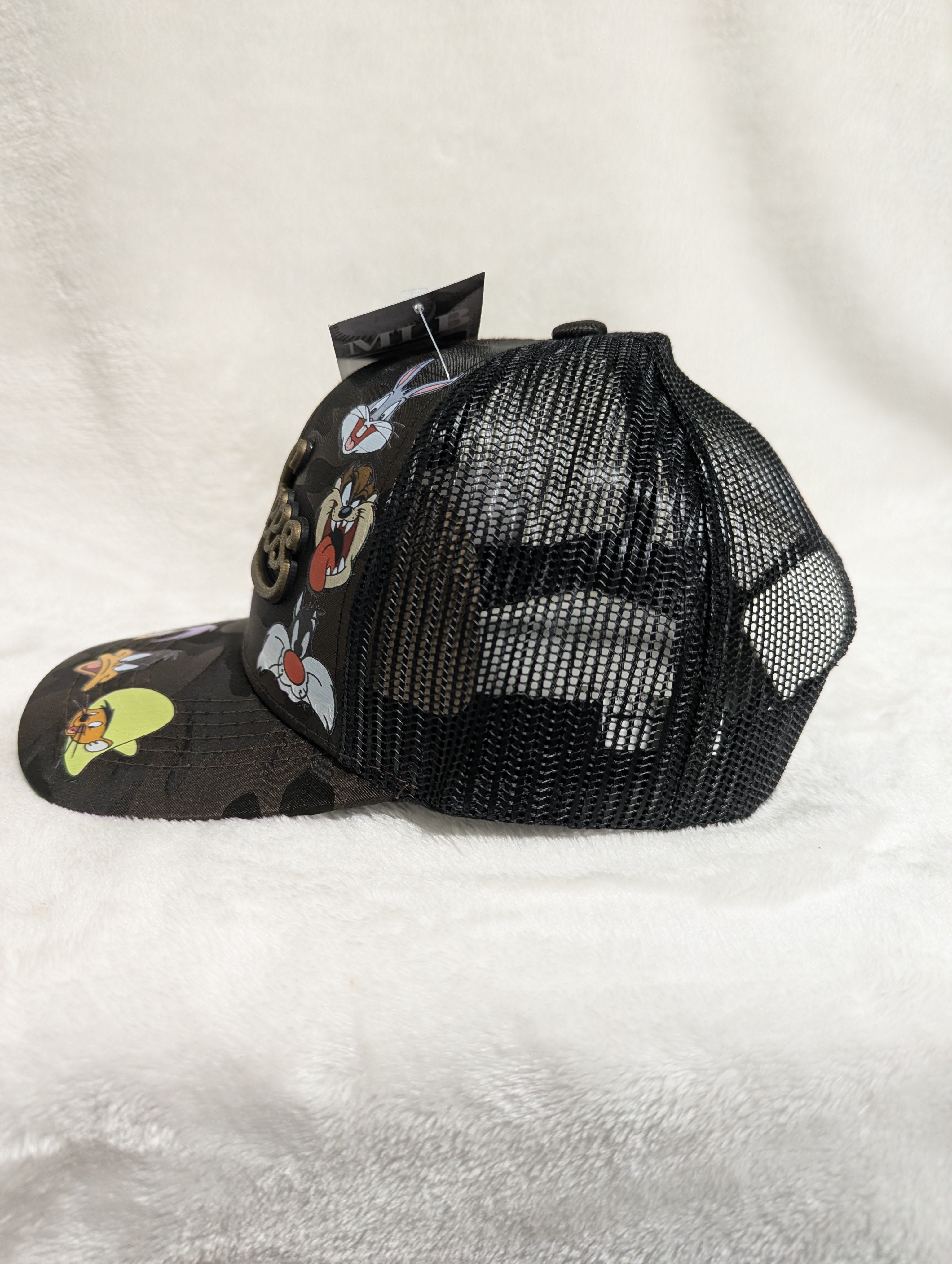 Gorra visera curva diseño MLB NY Yankees animado