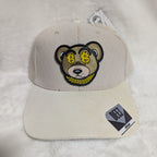 Gorra visera curva diseño Oso Bélico animado