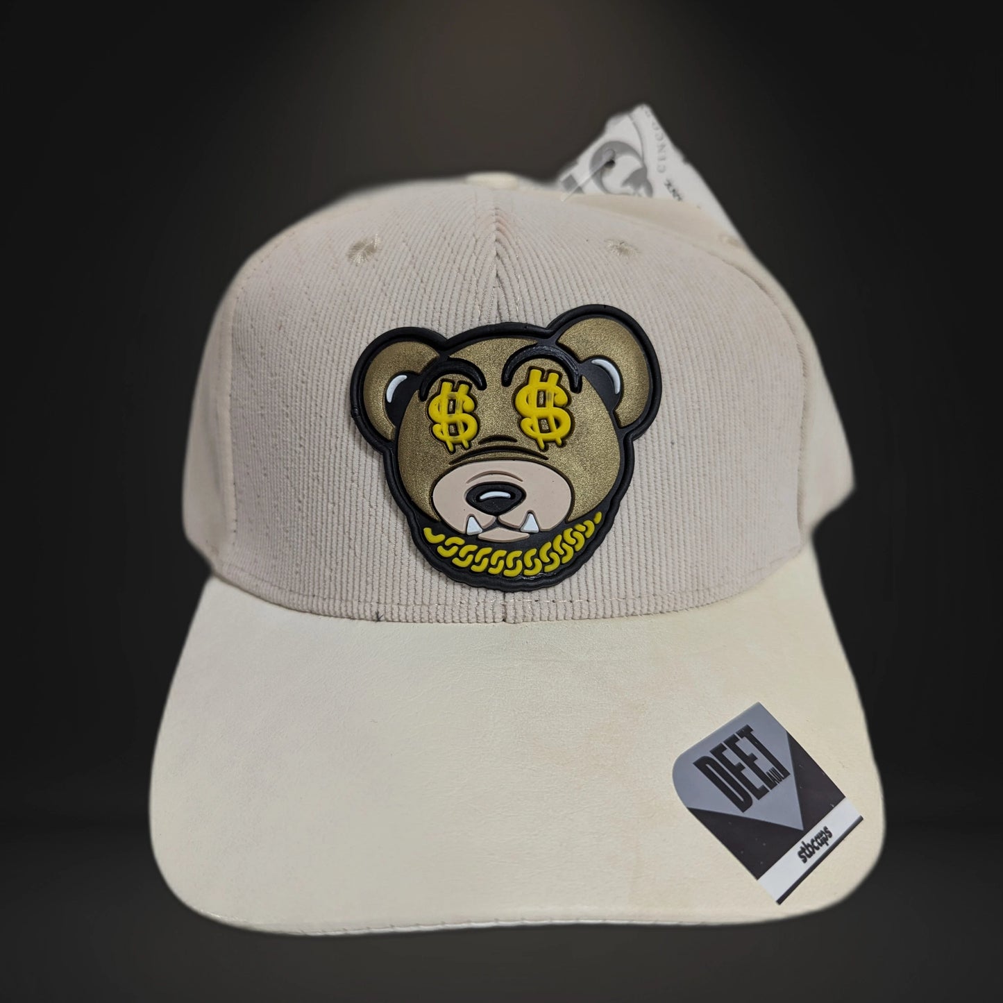 Gorra Oso Bélico | Diseño Animado Exclusivo | Visera Curva Snapback