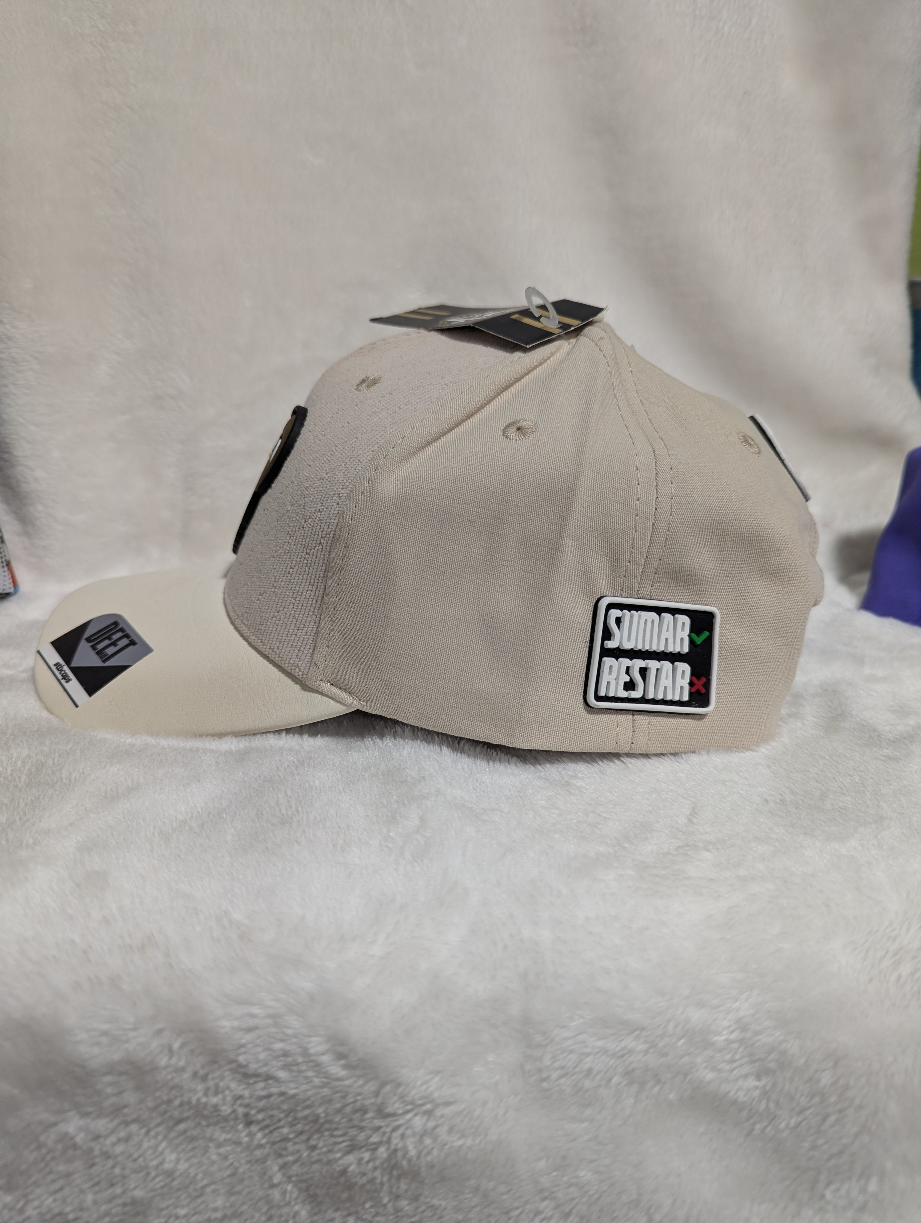 Gorra visera curva diseño Oso Bélico animado