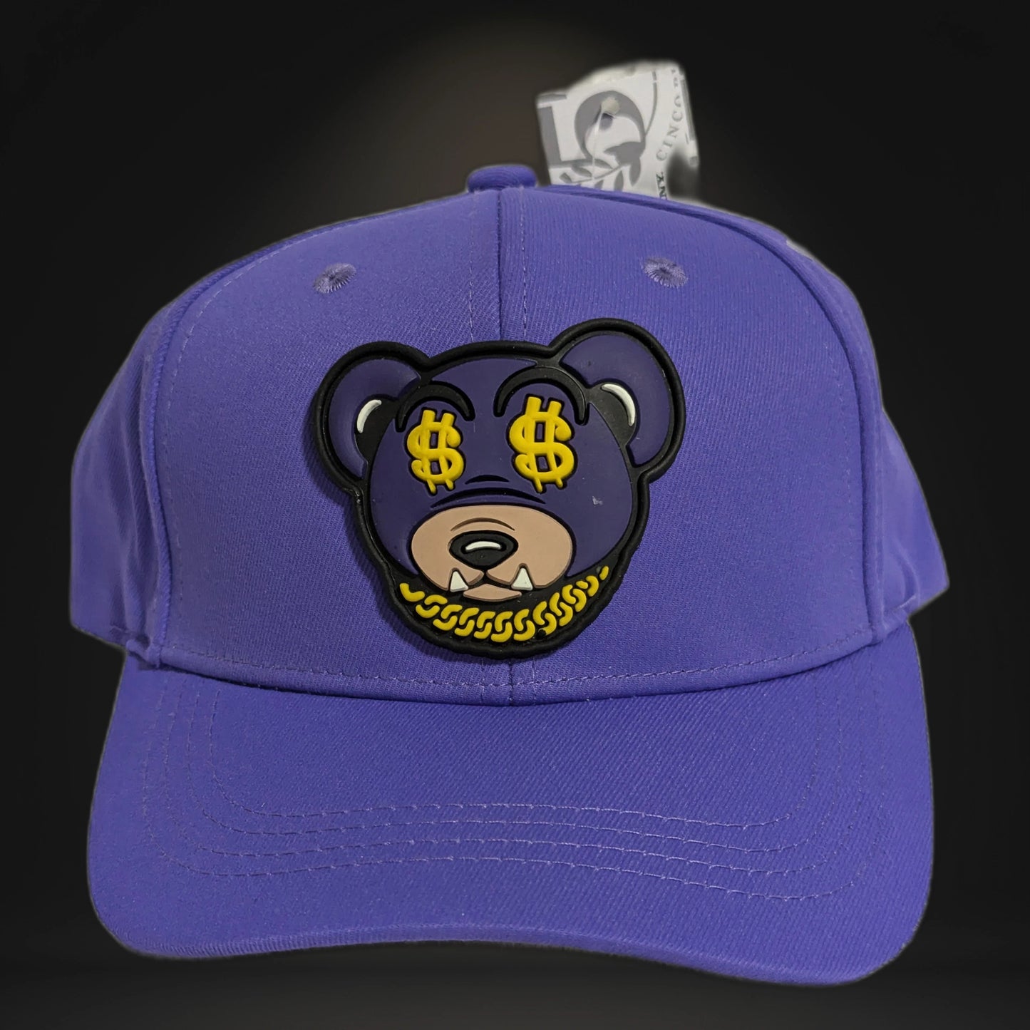 Gorra Oso Bélico | Diseño Animado Exclusivo | Visera Curva Snapback