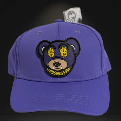 Gorra Oso Bélico | Diseño Animado Exclusivo | Visera Curva Snapback