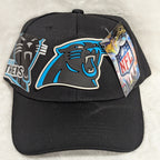 Gorra visera curva diseño NFL Carolina Panthers