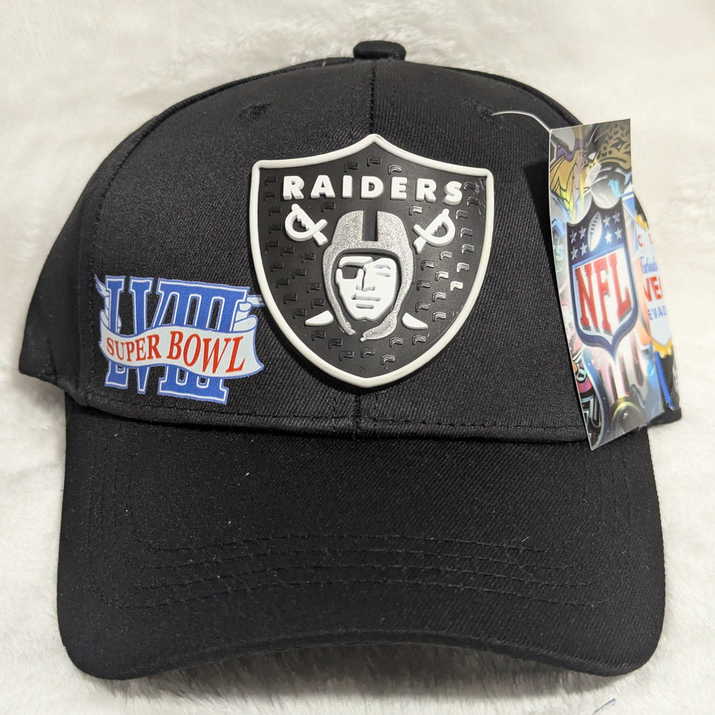 Gorra visera curva diseño NFL Raiders