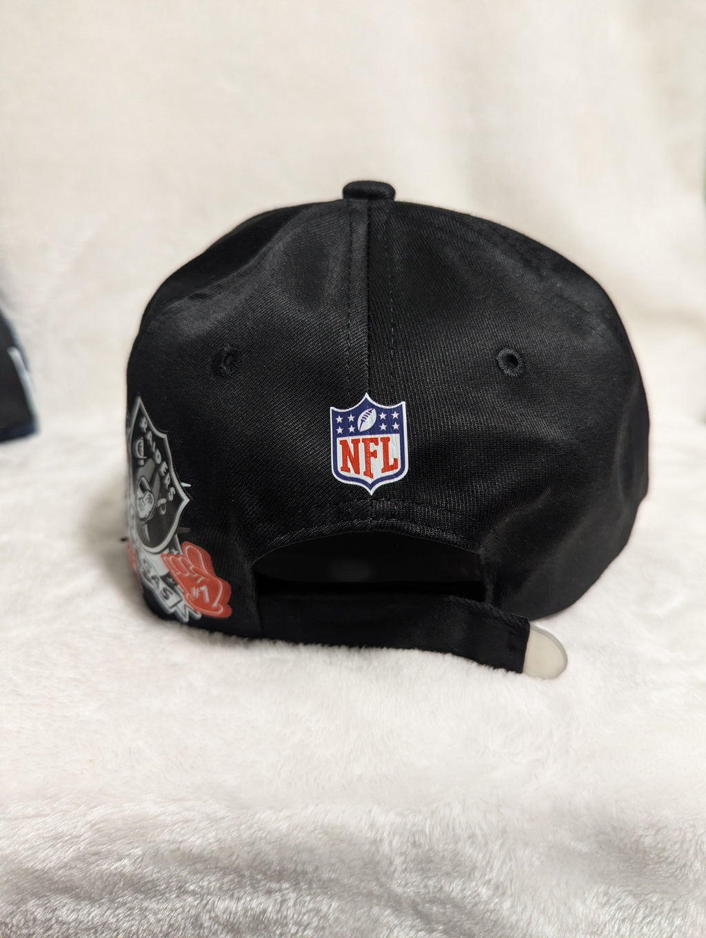 Gorra visera curva diseño NFL Raiders