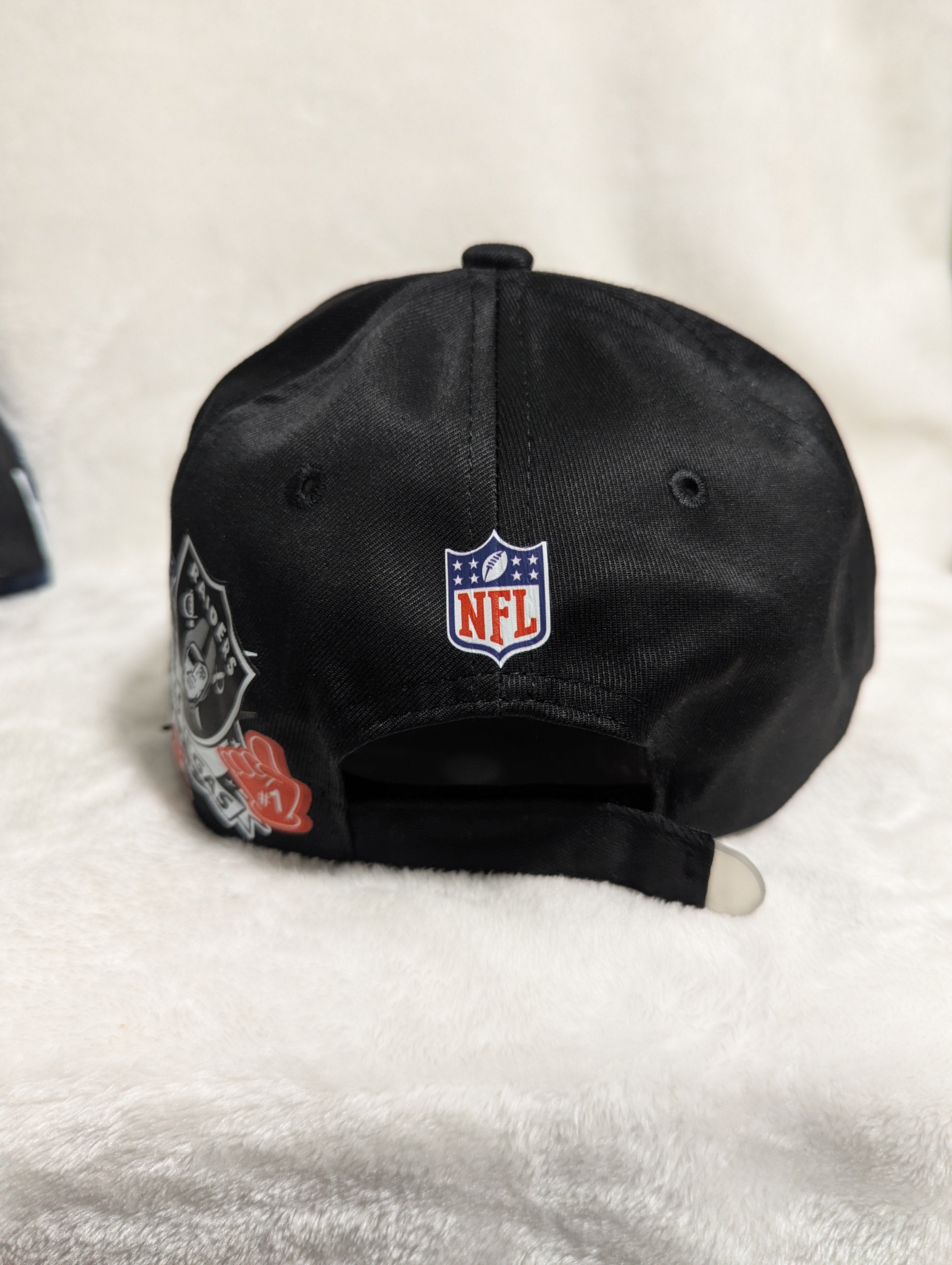 Gorra visera curva diseño NFL Raiders